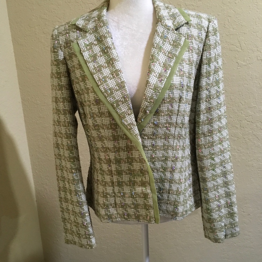 Olive blazer size 10 by Requirements